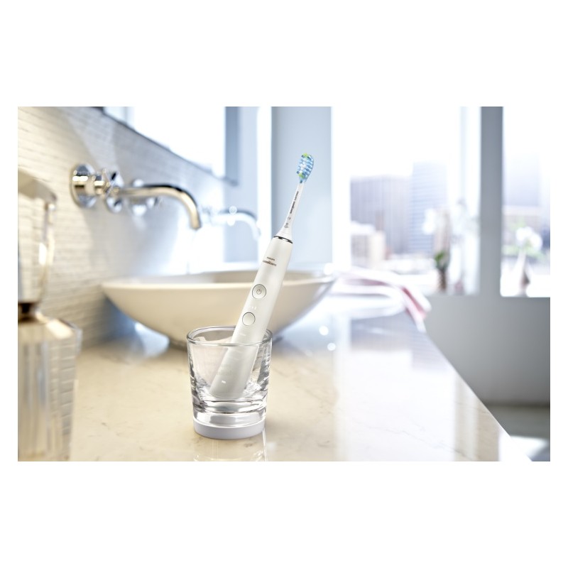 Philips Sonicare DiamondClean 9000 Series HX9911/27 Elektrinis dantų šepetėlis, Balta