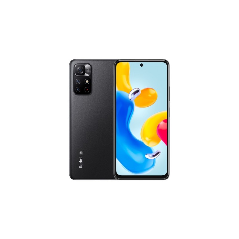 Xiaomi Redmi Note 11S Išmanusis telefonas 6.6'' 4GB RAM 64GB ROM Dual SIM 5G, Midnight Black (SPEC)