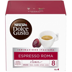 Nescafe Dolce Gusto Espresso Roma kava, 16 kapsulių dėžutėje