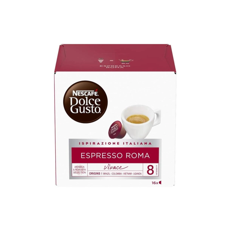 Nescafe Dolce Gusto Espresso Roma kava, 16 kapsulių dėžutėje