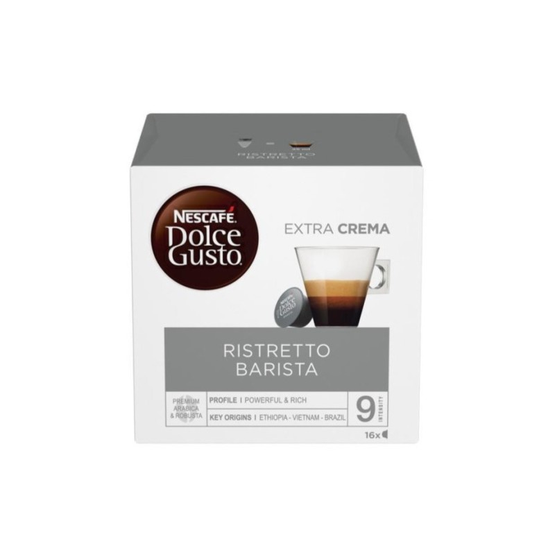 Nescafe Dolce Gusto Ristretto Barista kava, 16 kapsulių dėžutėje