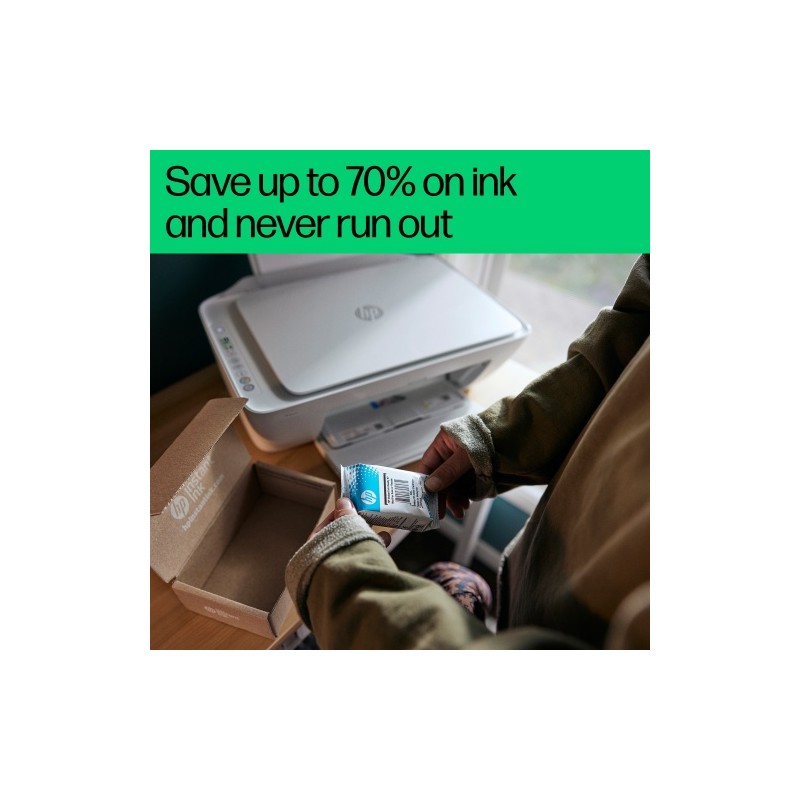 HP DeskJet 2810e All-in-One Spausdintuvas rašalinis spalvotas MFP A4 7.5 ppm USB Wi-Fi (SPEC)