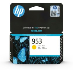 HP 953 (F6U14AE) Rašalinė kasetė, Geltona