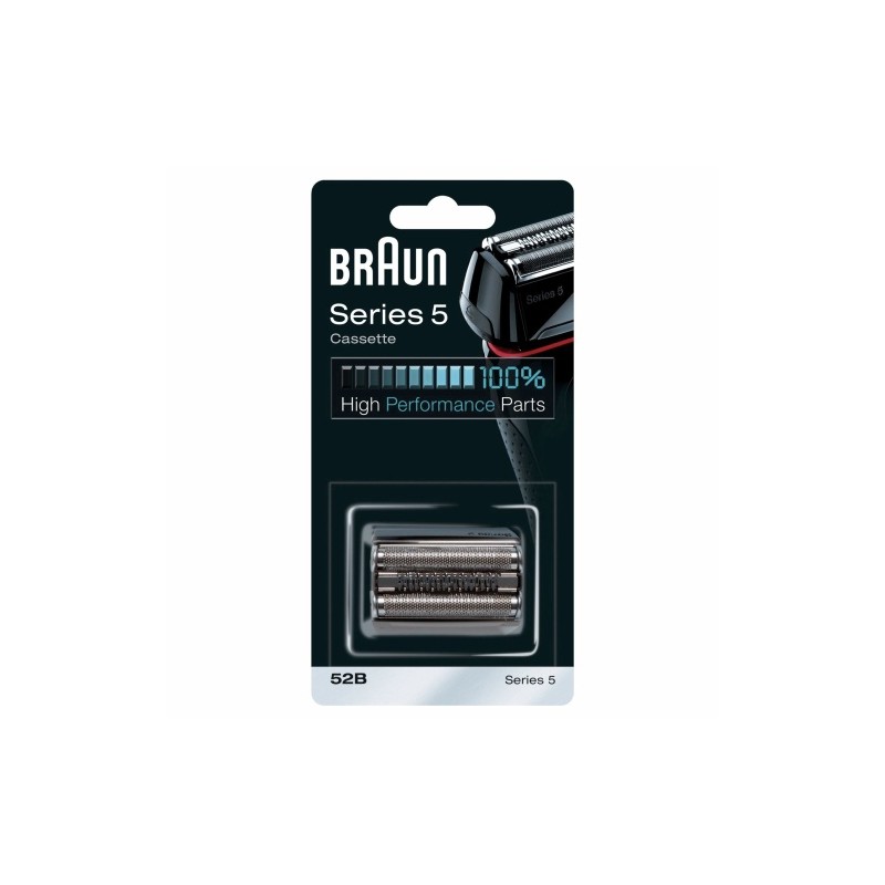 Braun Series 5 52B Atsarginė barzdaskutės galvutė, Juoda