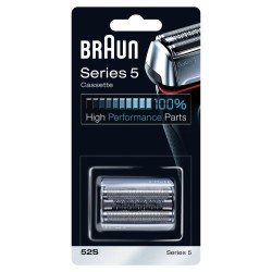 Braun Series 5 52S Atsarginė barzdaskutės galvutė, Sidabrinė