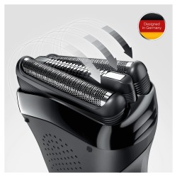 Braun Series 3 21B Atsarginė barzdaskutės galvutė, Juoda
