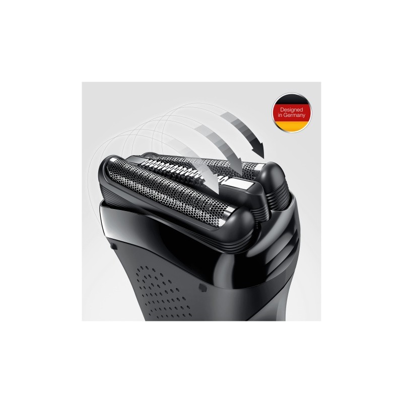 Braun Series 3 21B Atsarginė barzdaskutės galvutė, Juoda