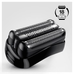 Braun Series 3 21B Atsarginė barzdaskutės galvutė, Juoda