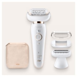 Braun Silk-epil 9 Flex 9-9002 Epiliatorius, Auksinė/Balta