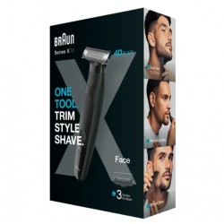 Braun Series XT3 XT3100 Plaukų skustuvas / kirpimo mašinėlė, Juoda