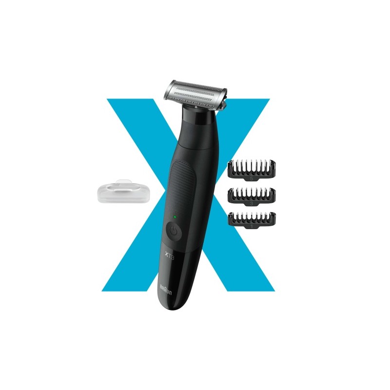 Braun Series XT3 XT3100 Plaukų skustuvas / kirpimo mašinėlė, Juoda