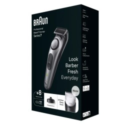 Braun Series 7 BT7420 Plaukų kirpimo mašinėlė, Pilka/Juoda