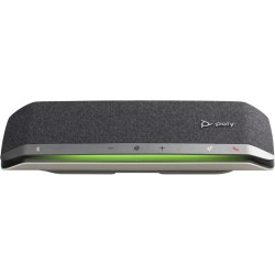 Poly Sync 40 MS Teams Belaidis Konferencinis garsiakalbis, Bluetooth, USB-A/USB-C, Silver