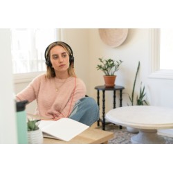 POLY Blackwire 8225 Stereo MS Teams Laidinės ausinės, USB-C/A Adapter, Juoda
