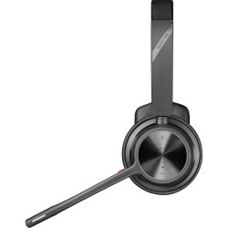 Poly Voyager 4310 Mono Belaidės ausinės, Bluetooth, BT700 USB-C Adapter, Charging Stand, Juoda