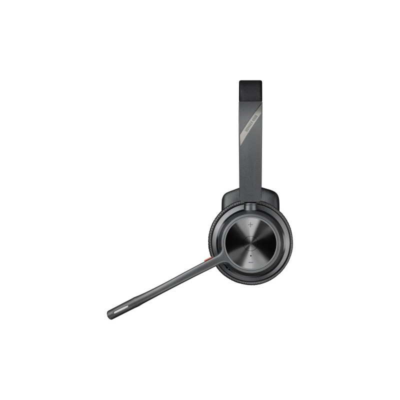 Poly Voyager 4310 Mono Belaidės ausinės, Bluetooth, BT700 USB-C Adapter, Charging Stand, Juoda