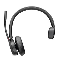Poly Voyager 4310 Mono Belaidės ausinės, Bluetooth, BT700 USB-C Adapter, Charging Stand, Juoda