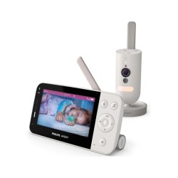 Philips Avent SCD953/26 Mobili auklė FHD 1080p Wi-Fi, Balta/Pilka