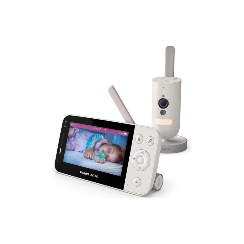 Philips Avent SCD953/26 Mobili auklė FHD 1080p Wi-Fi, Balta/Pilka