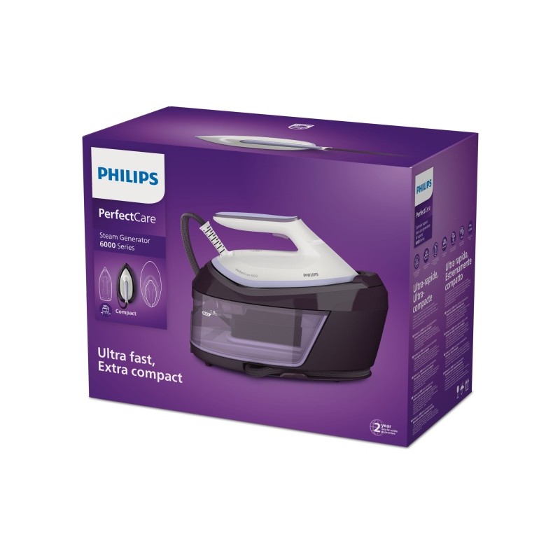 Philips PerfectCare 6000 Series PSG6024/30 Lyginimo sistema 2400 W 1.8 L, Violetinė/Balta