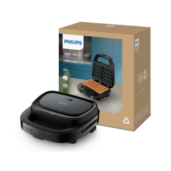 Philips 3000 Series HD2332/90 Vaflių keptuvė, 750 W, Juoda