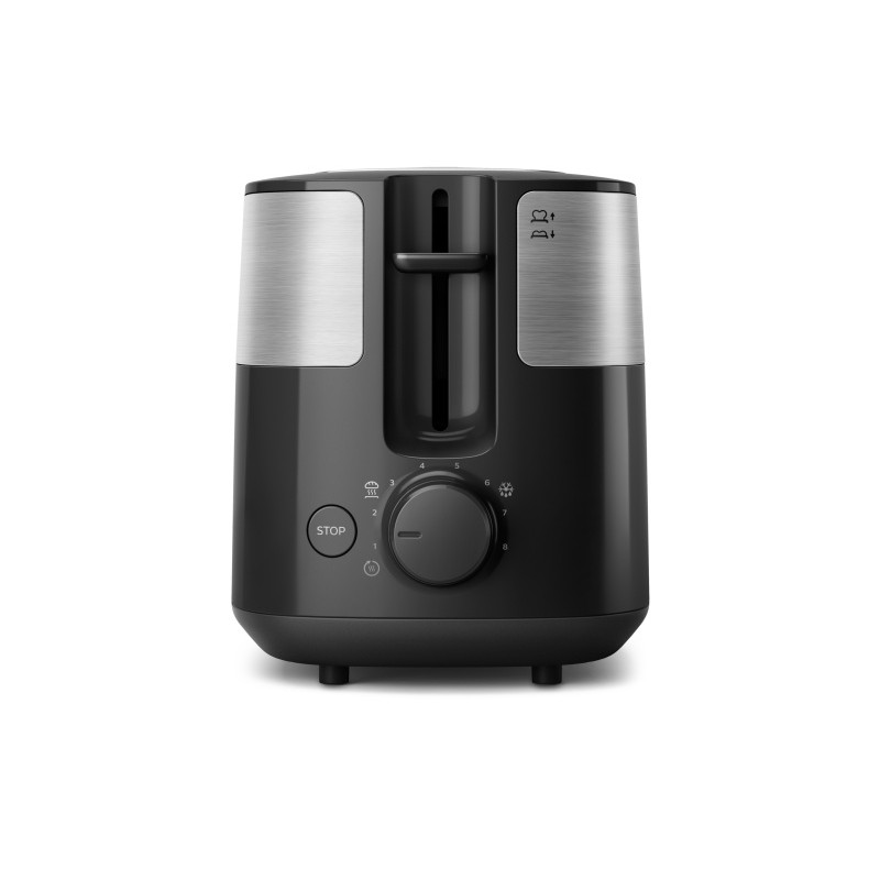 Philips Daily Collection HD2516/90 Skrudintuvas, 830 W, Juoda/Sidabrinė