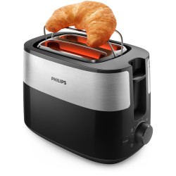 Philips Daily Collection HD2516/90 Skrudintuvas, 830 W, Juoda/Sidabrinė