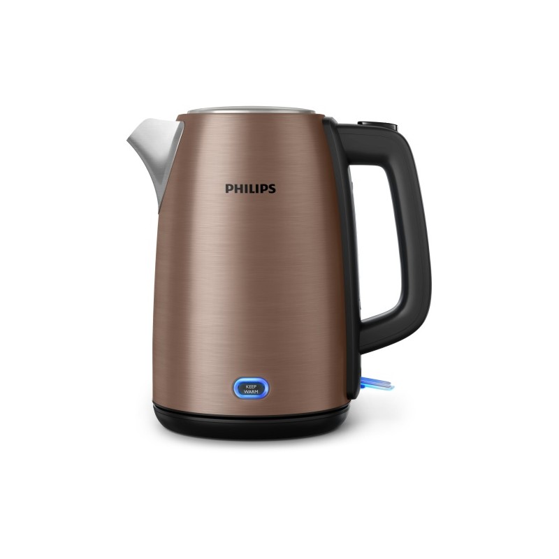 Philips Viva Collection HD9355/92 Elektrinis virdulys 1.7 L, 2060 W, Vario/Juoda