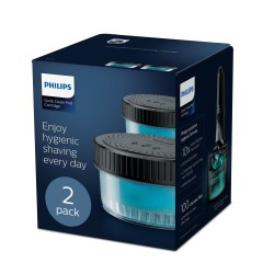 Philips Quick Clean Pod Cartridge CC12/50 2-pack Elektrinių skustuvų galvučių valymo kasetės