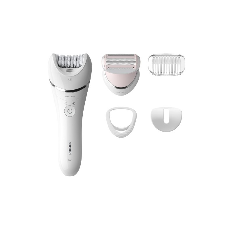 Philips 8000 Series BRE710/00 Epiliatorius, Balta