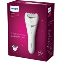 Philips 8000 Series BRE710/00 Epiliatorius, Balta