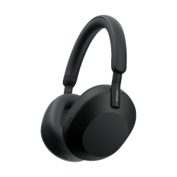 Sony WH-1000XM5 Noise Cancelling Belaidės ausinės, Bluetooth, Juoda (12 Mėn. garantija)