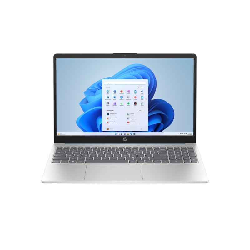 HP 15-fc0005ny Nešiojamas kompiuteris 15.6'' FHD Ryzen 5 7520U 16GB 512GB SSD W11H, Moonlight Blue