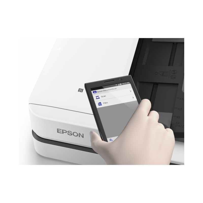 Epson WorkForce DS-1660W Flatbed Skeneris A4 Spalvotas 25 ppm 1200x1200DPI USB Wi-Fi Ethernet LAN