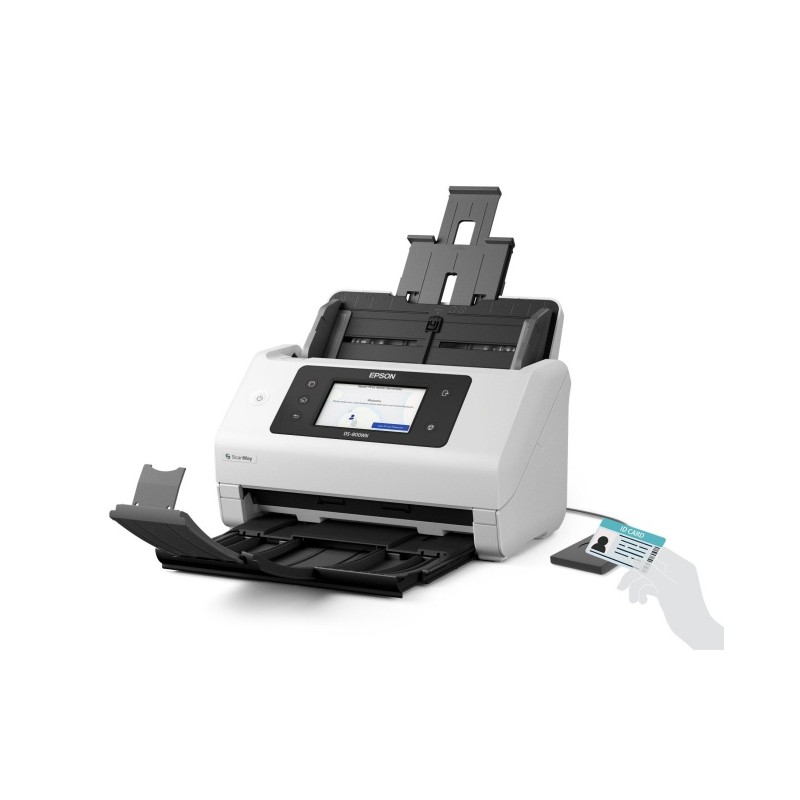Epson WorkForce DS-800WN Skeneris A4 Spalvotas 50 ppm 600x600 DPI USB Wi-Fi Ethernet LAN