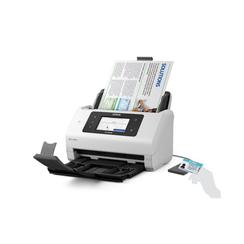 Epson WorkForce DS-800WN Skeneris A4 Spalvotas 50 ppm 600x600 DPI USB Wi-Fi Ethernet LAN