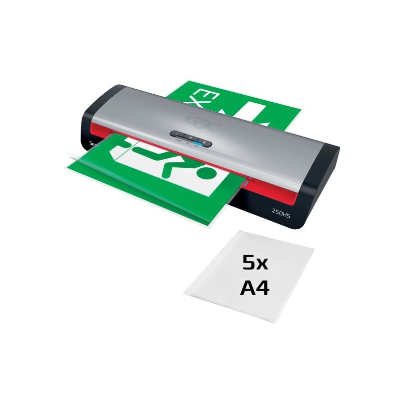 GBC 250HS Office Laminavimo aparatas A3, 500 mm/min, Pilka/Juoda
