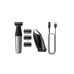 Philips Bodygroom 5000 Series BG5021/15 Kūno plaukų skustuvas / kirpimo mašinėlė, Juoda/Sidabrinė