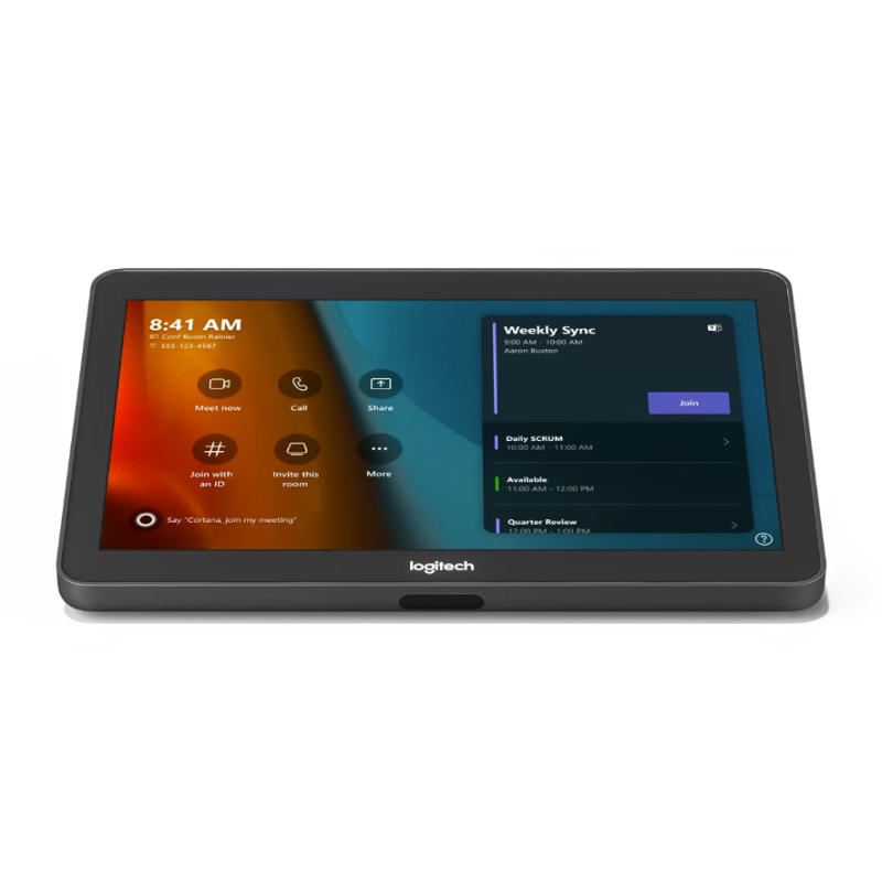 Logitech Tap 939-001950 Meeting Room Touch Controller, 10.1'' IPS 400 cd/m2, Juoda