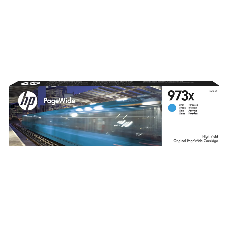 HP 973X (F6T81AE) Rašalinė kasetė, Žydra (SPEC)