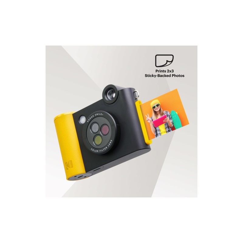 Kodak SMILE+ Momentinis fotoaparatas, 2x3'', Juoda