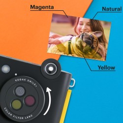 Kodak SMILE+ Momentinis fotoaparatas, 2x3'', Juoda