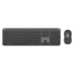 Logitech Signature Slim Combo MK950 for Business Belaidė klaviatūra + pelė, US Int, Graphite