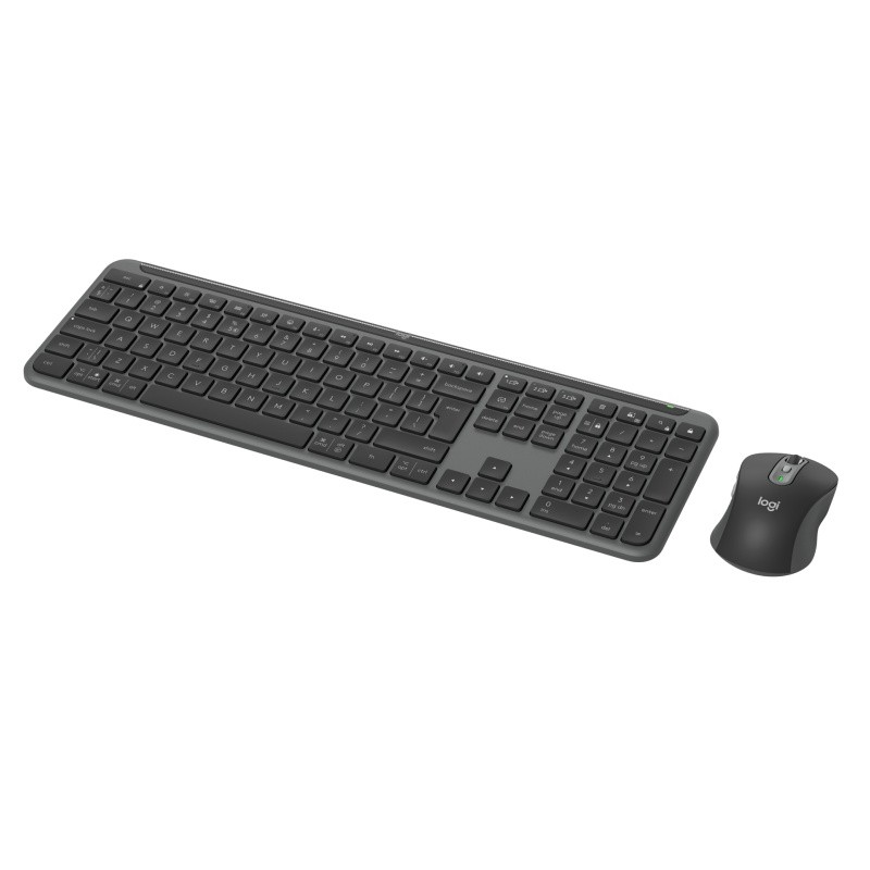 Logitech Signature Slim Combo MK950 for Business Belaidė klaviatūra + pelė, US Int, Graphite