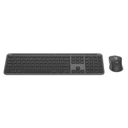 Logitech Signature Slim Combo MK950 for Business Belaidė klaviatūra + pelė, US Int, Graphite