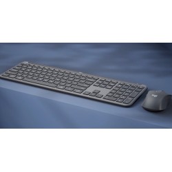 Logitech Signature Slim Combo MK950 for Business Belaidė klaviatūra + pelė, US Int, Graphite