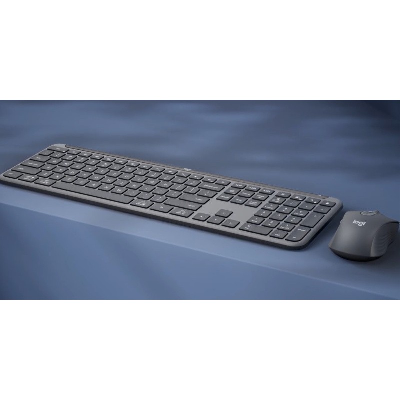 Logitech Signature Slim Combo MK950 for Business Belaidė klaviatūra + pelė, US Int, Graphite