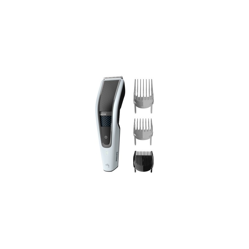 Philips 5000 Series HC5610/15 Plaukų kirpimo mašinėlė, Juoda/Balta