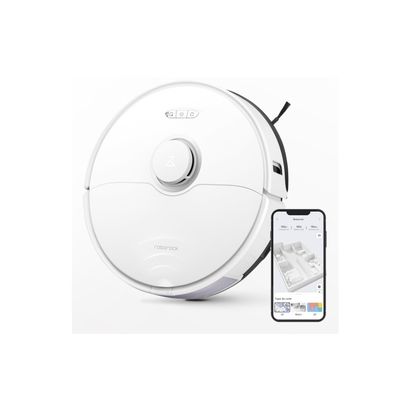 Roborock S8 Dulkių siurblys robotas, Balta