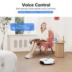 Roborock S8 Dulkių siurblys robotas, Balta